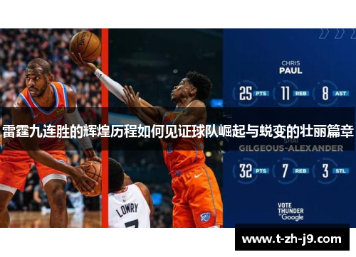 雷霆九连胜的辉煌历程如何见证球队崛起与蜕变的壮丽篇章